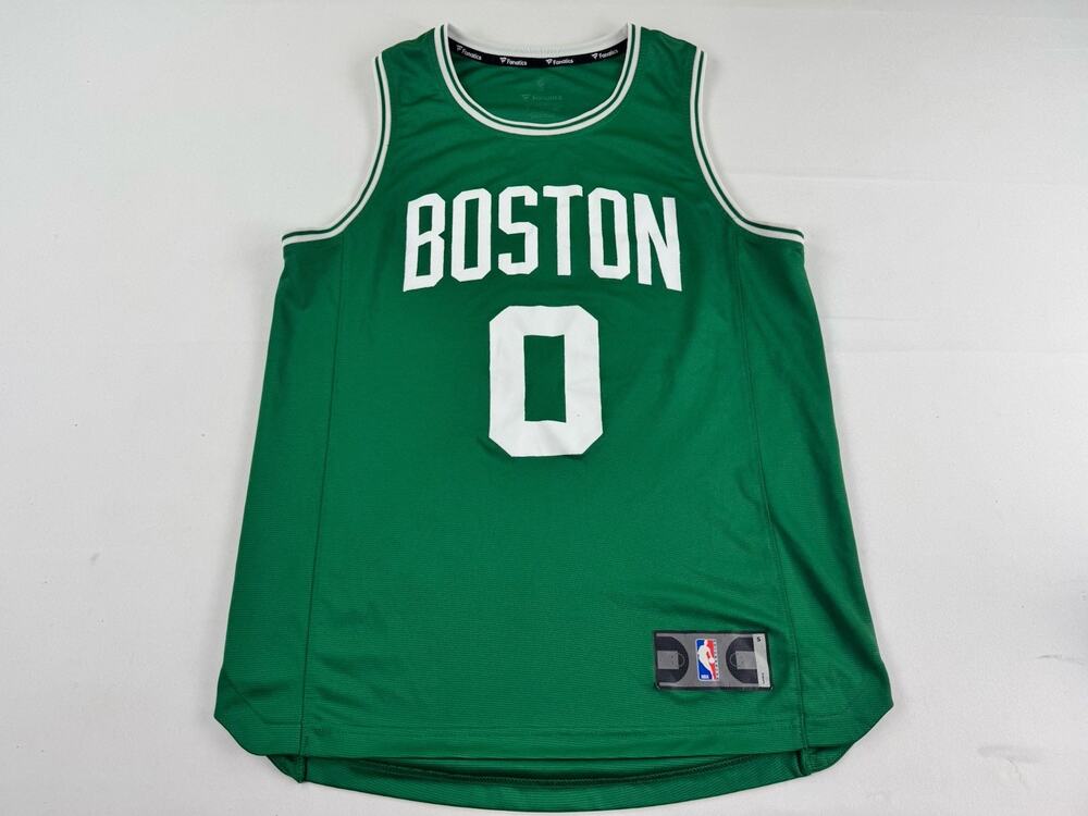 Jayson Tatum Boston Celtics Fanatics Fast Break Jersey Men’s Small Green #0 NBA